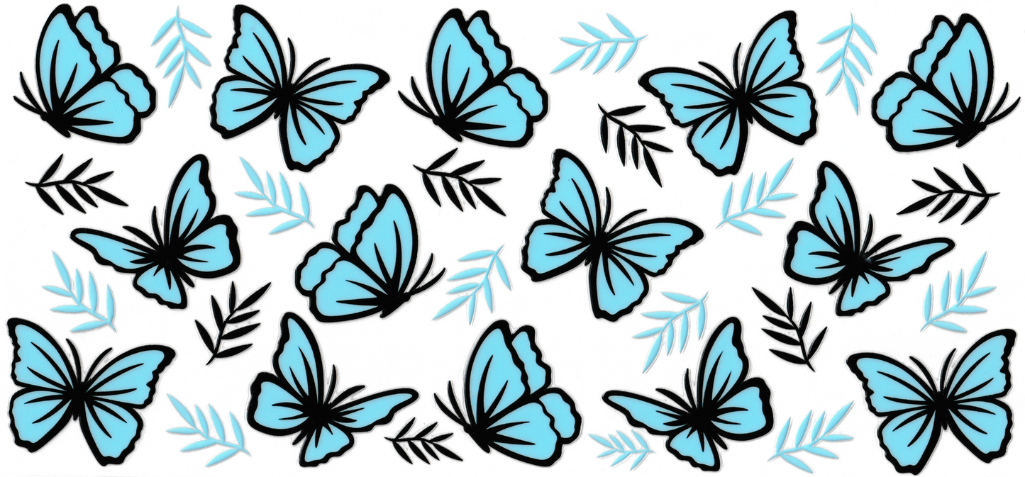 Baby Blue Butterflies