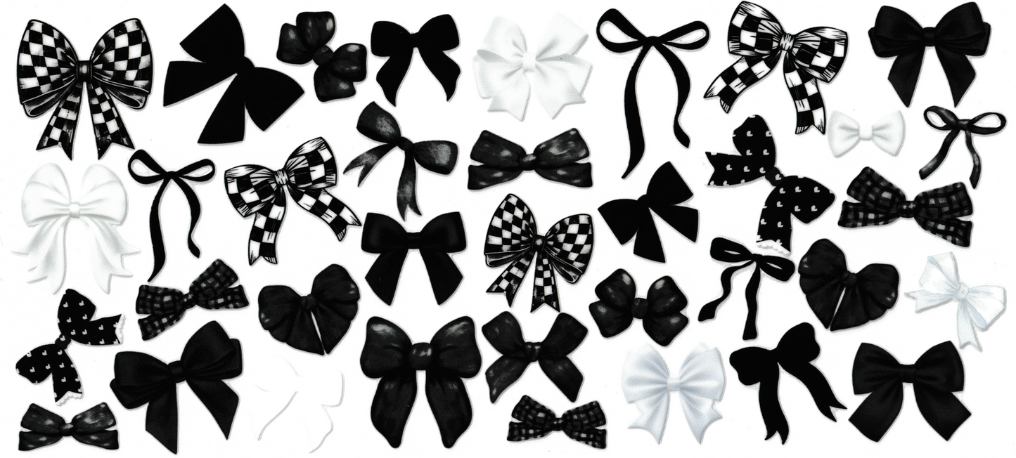 Black & White Bows
