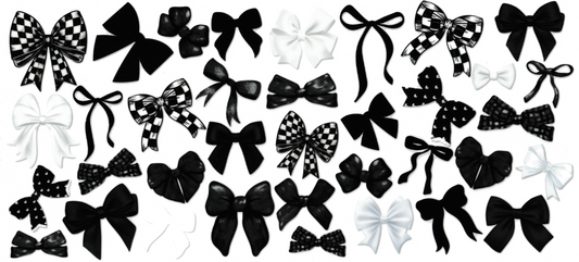Black & White Bows