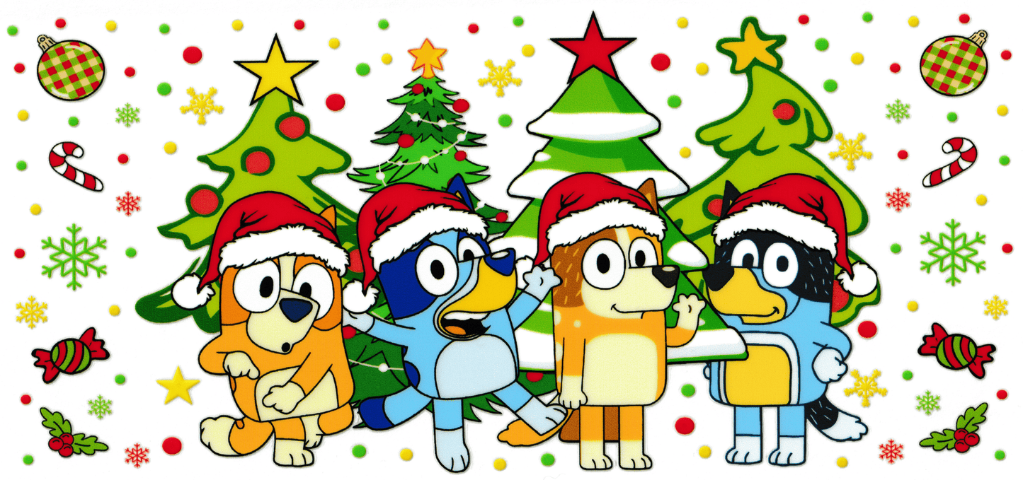 Bluey - Bluey & Bingo Christmas Trees