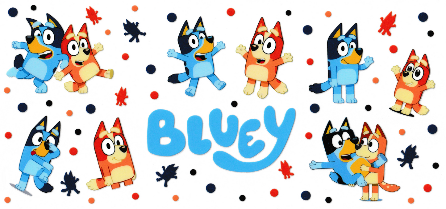 Bluey - Bluey & Bingo Polka Dots