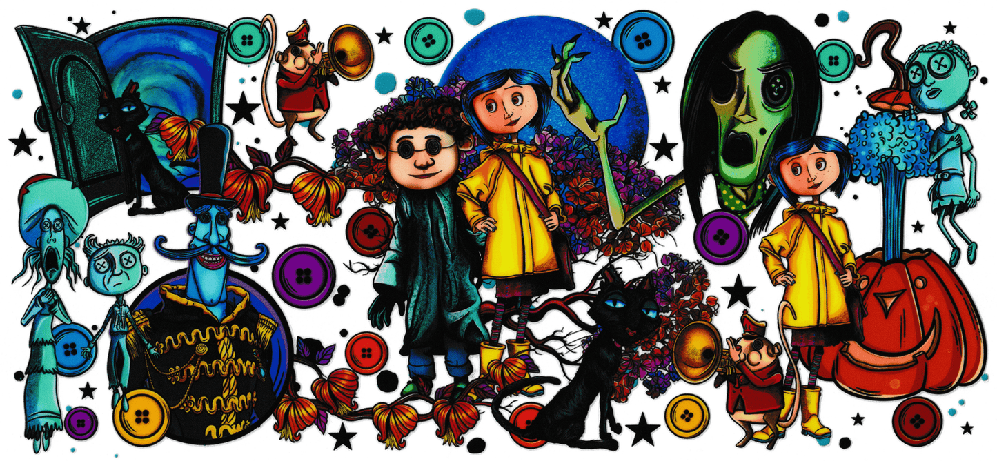 Coraline - Coraline & Wybie