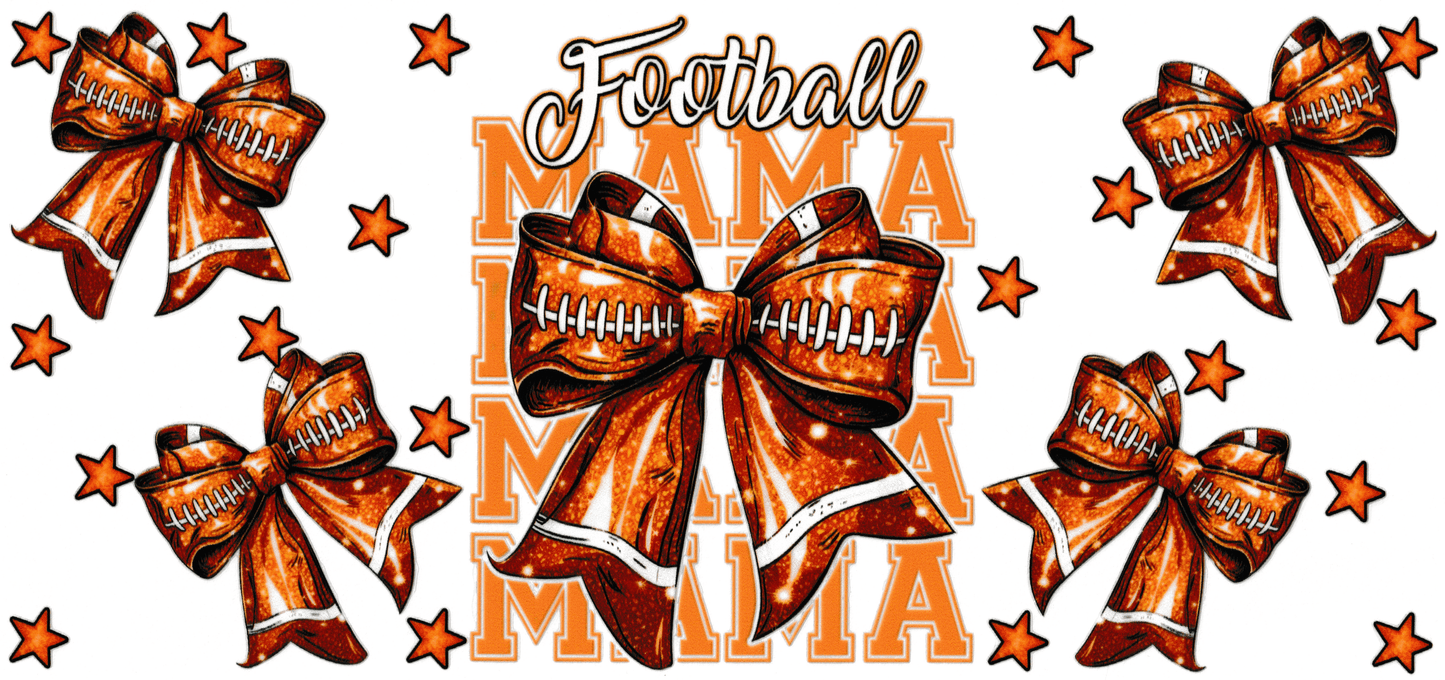Football Mama Bows