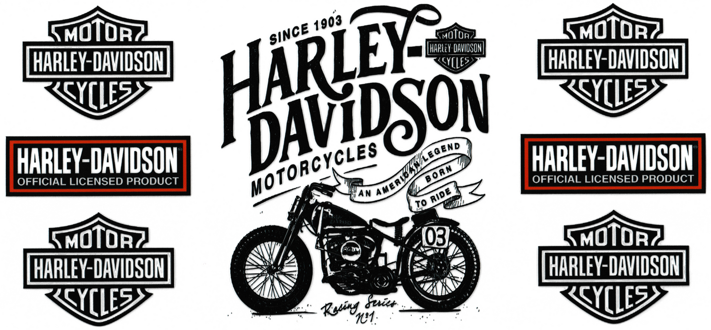 Harley Davidson - An American Legend Born To Ride
