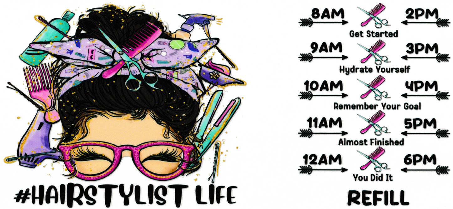 #Hairstylist - Purple