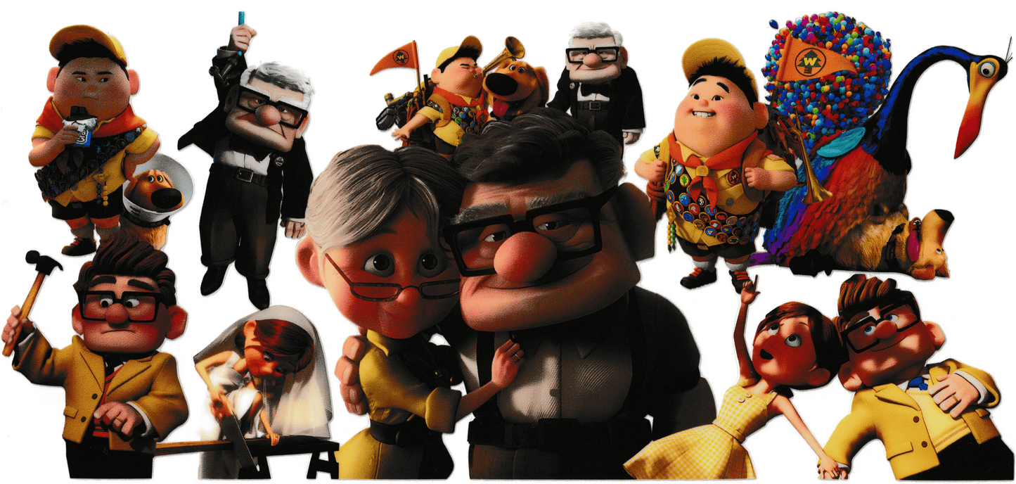 Up - Carl, Ellie & Russell