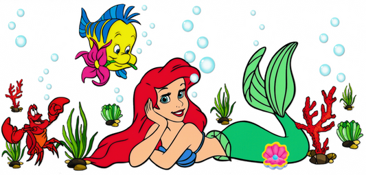 The Little Mermaid - Ariel & Flounder