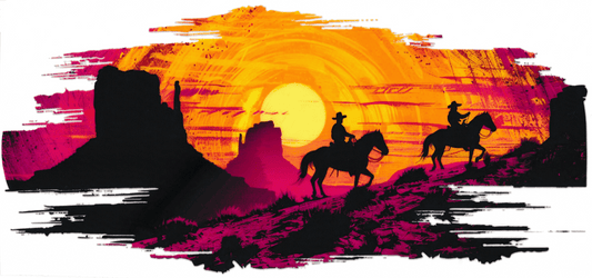 Cowboy Sunset