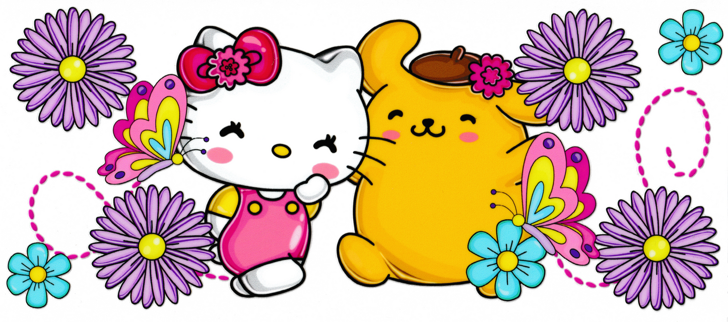 Hello Kitty - Hello Kitty & Pompompurin
