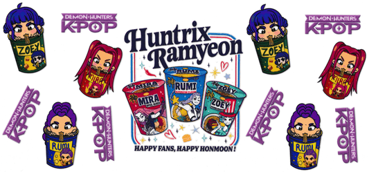 KPop Demon Hunters - Huntrix Ramyeon