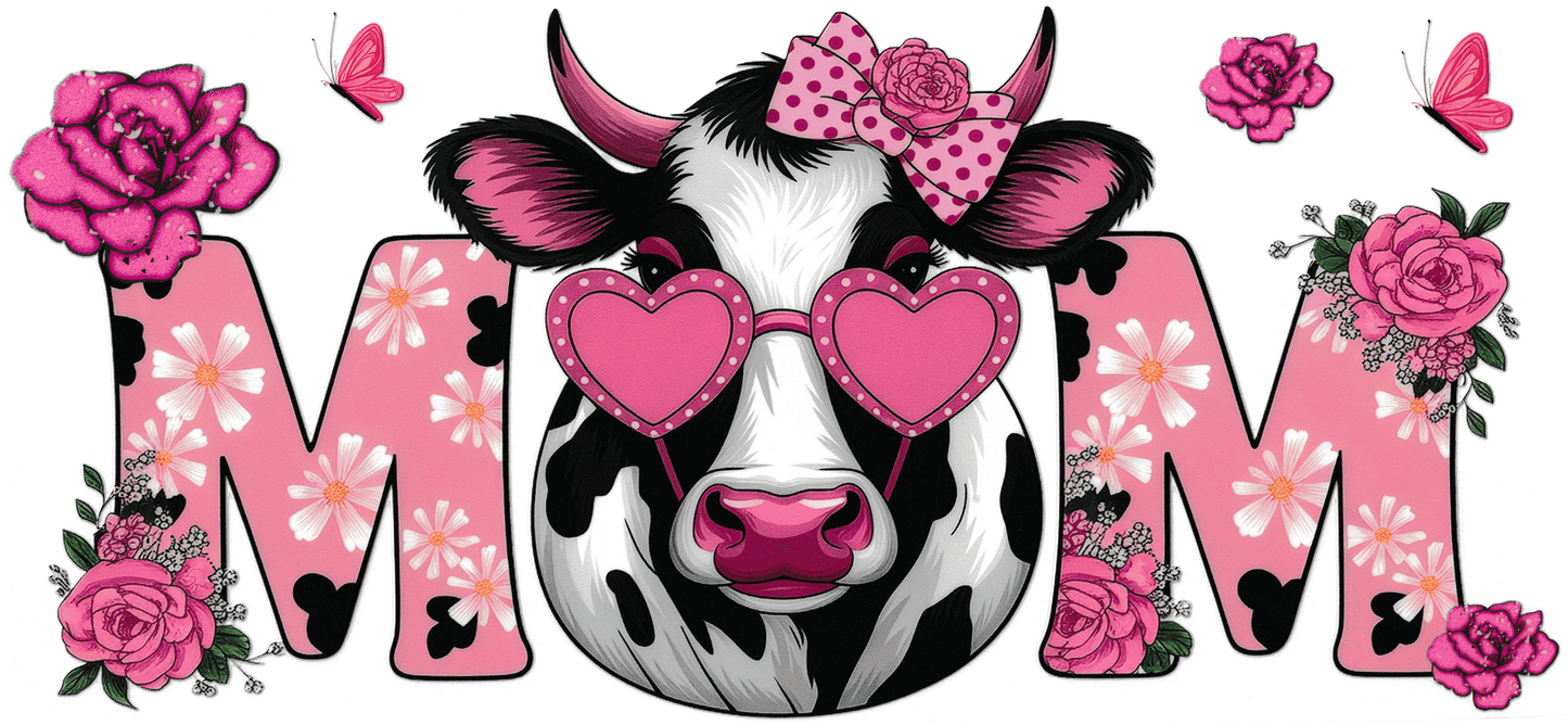 Pink Cow Mom
