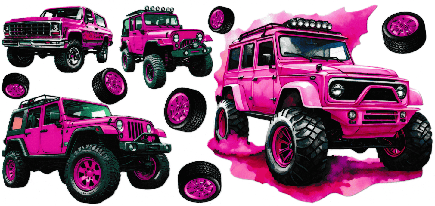 Pink Jeeps
