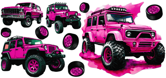 Pink Jeeps