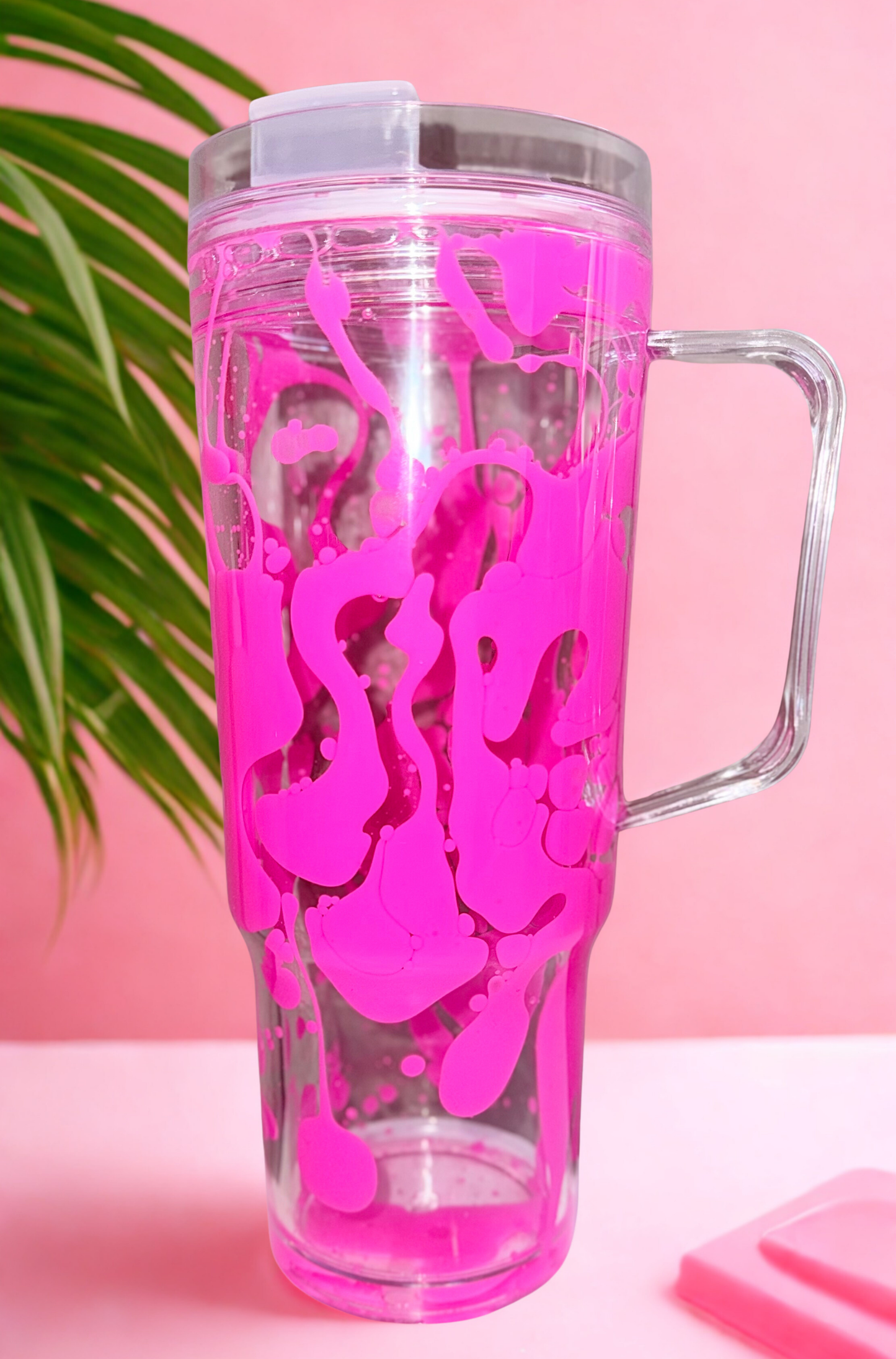 40oz Pink Lava Cup