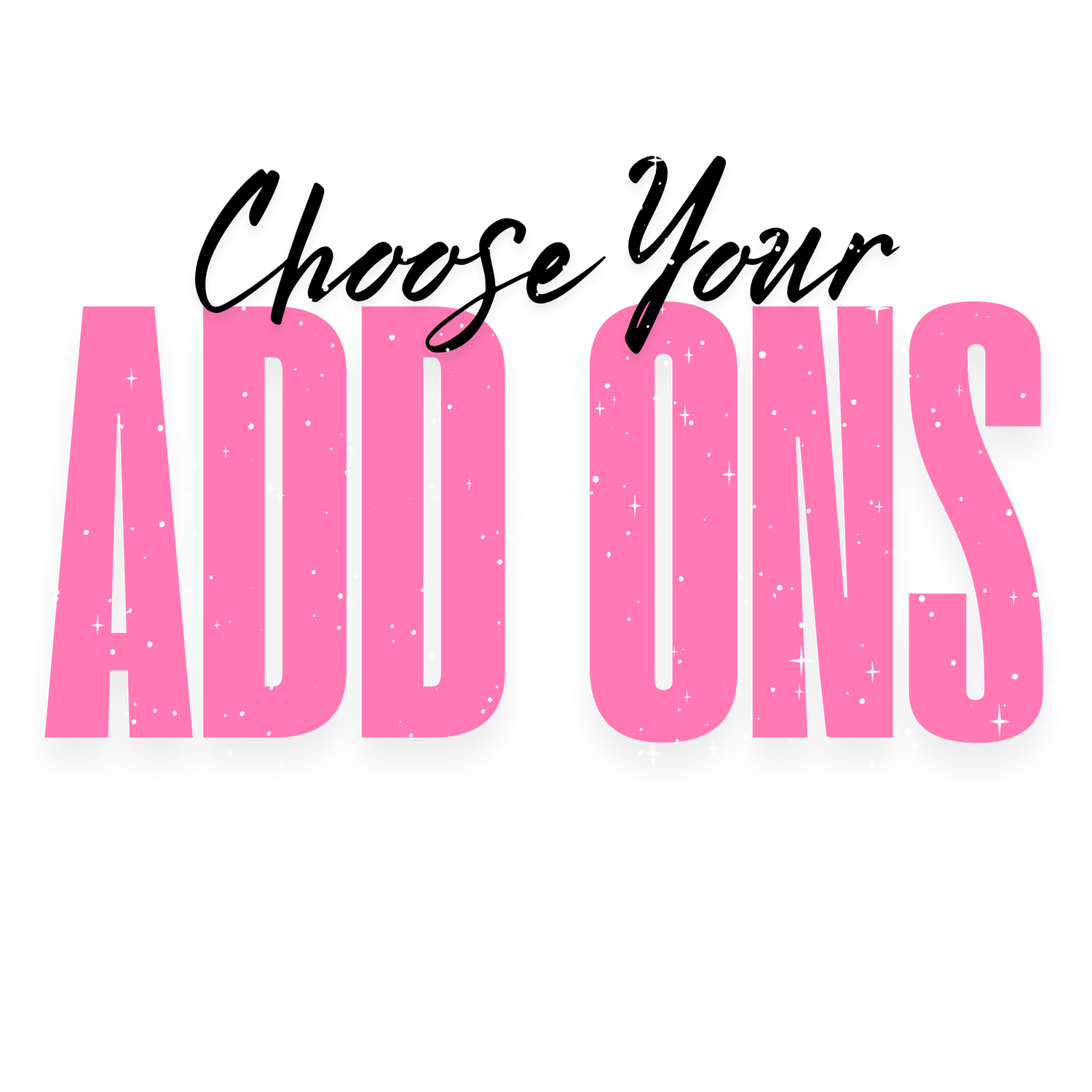 Choose Your Website Add Ons