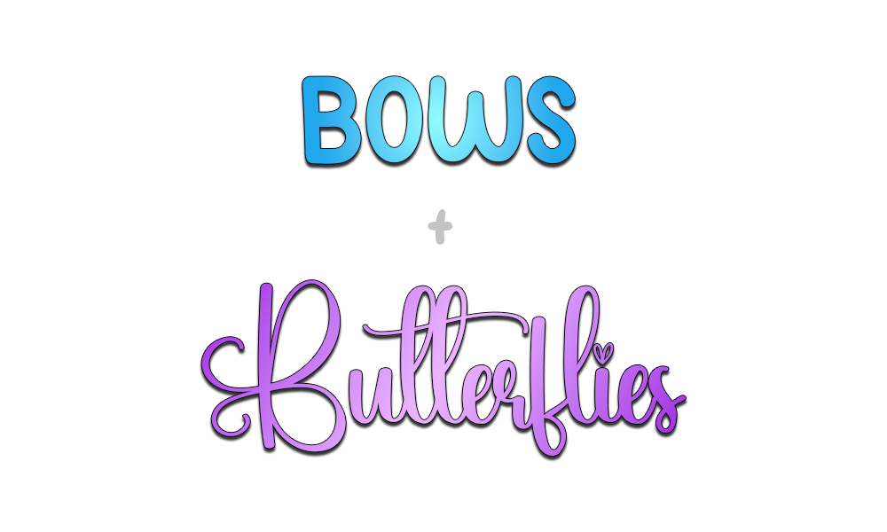 Bows/Butterflies