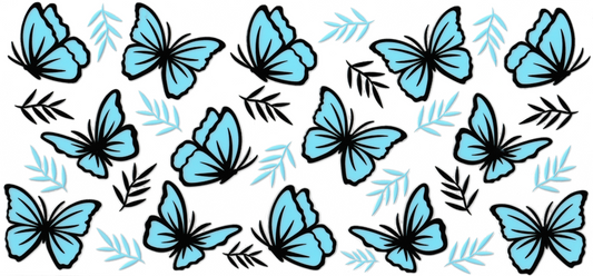 Baby Blue Butterflies