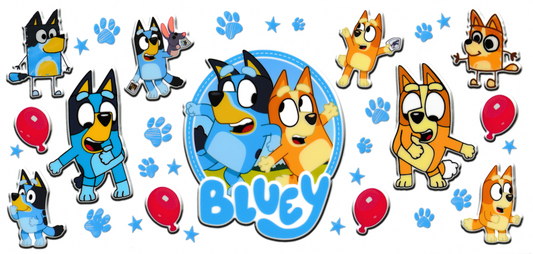 Bluey - Bluey & Bingo Balloons