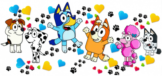 Bluey - Pawprint Friends
