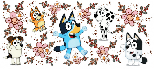 Bluey - Friends With Flowers