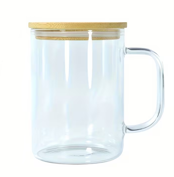 17oz Glass Coffee Mug