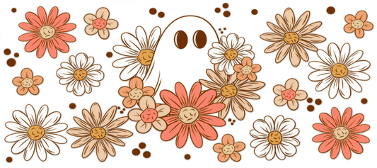 Ghost With Flowers
