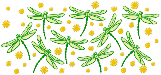 Green Dragonflies