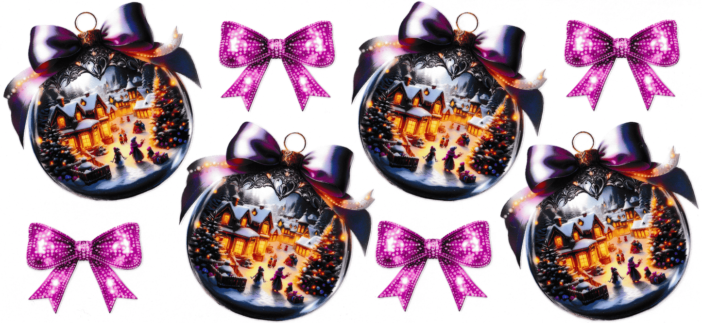Purple Ornaments