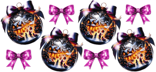 Purple Ornaments