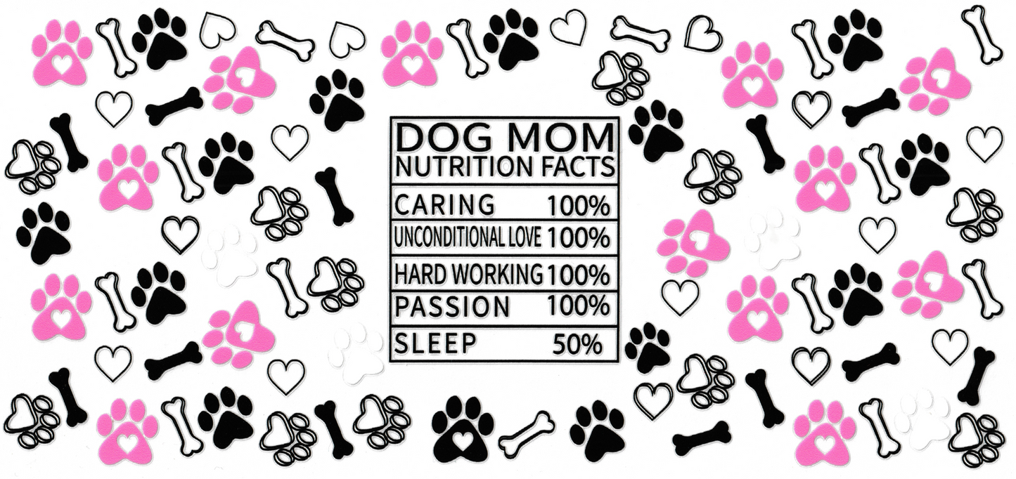 Dog Mom - Nutrition Facts
