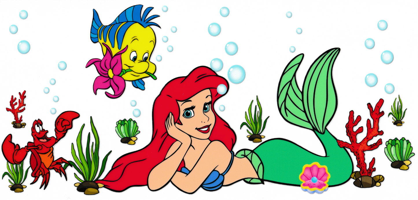 The Little Mermaid - Ariel & Flounder