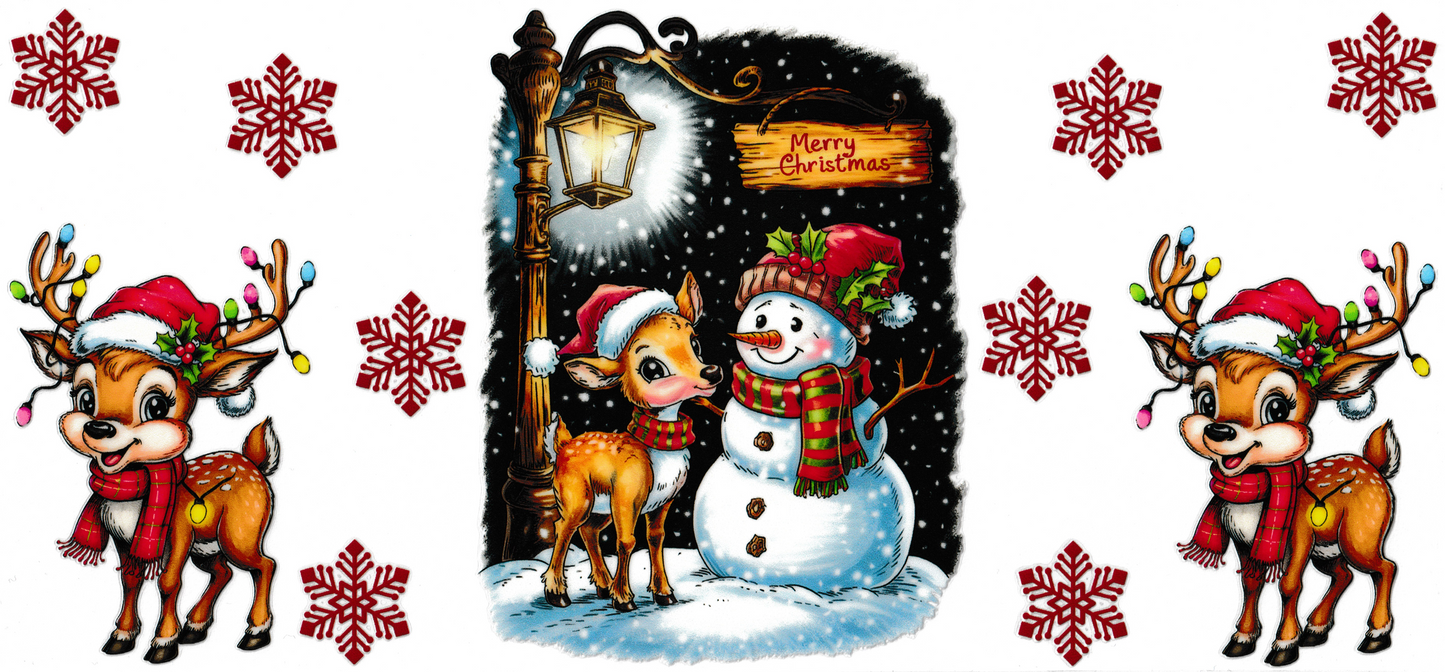 Snowman & Reindeer
