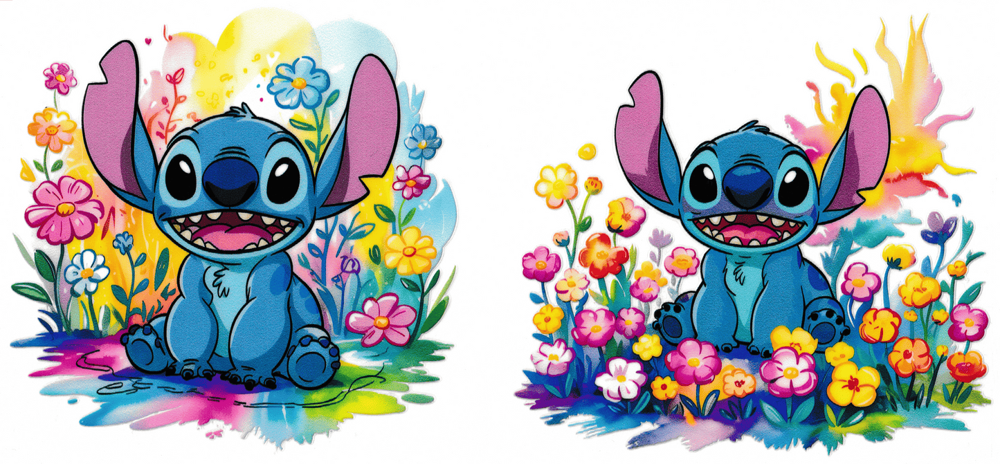 Lilo & Stitch - Floral Stitch