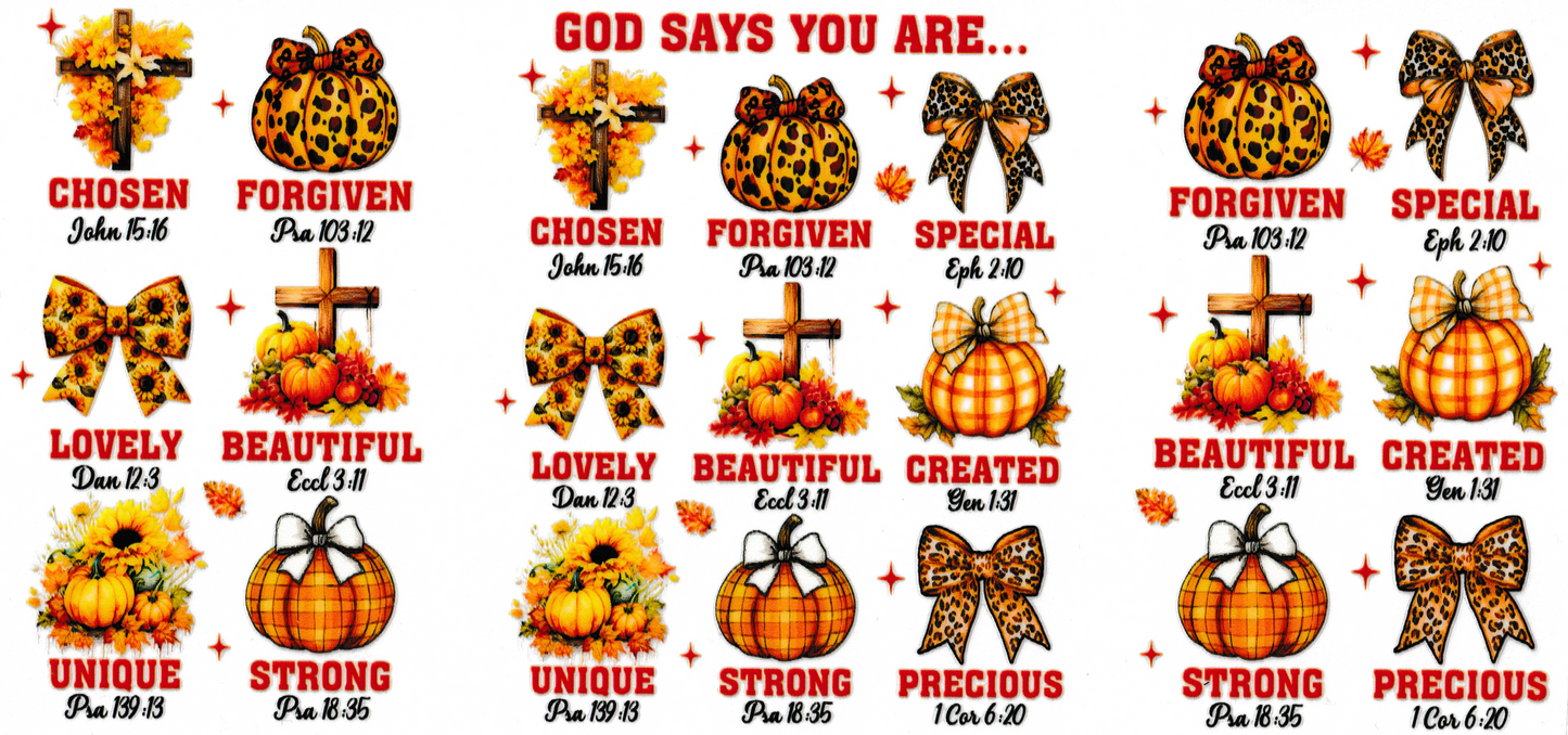 God Says You Are Fall