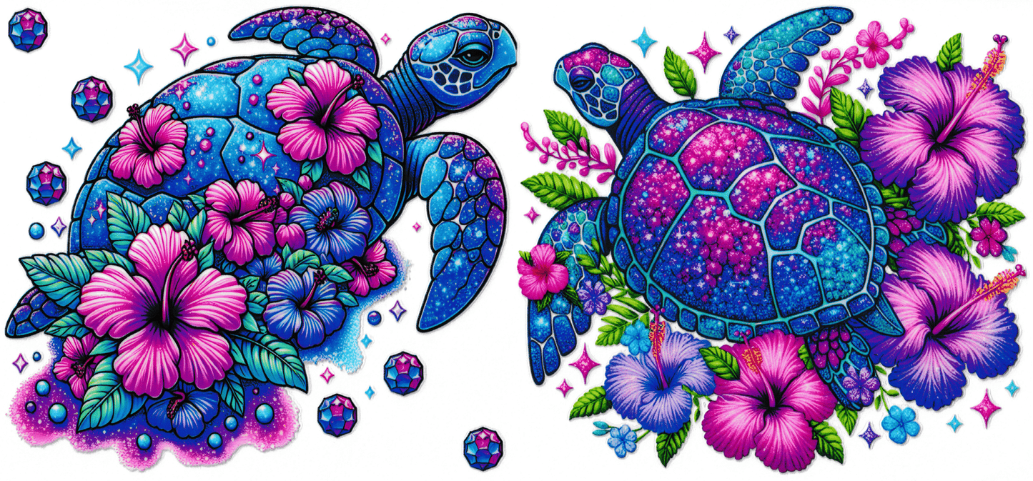 Double Sea Turtles