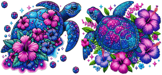 Double Sea Turtles