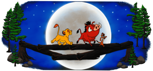 Lion King - Simba, Pumbaa & Timon