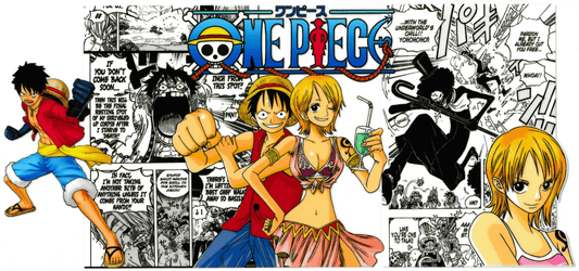 One Piece - Monkey D. Luffy & Nami