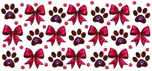 Paw Prints & Bows
