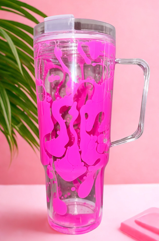 40oz Pink Lava Cup