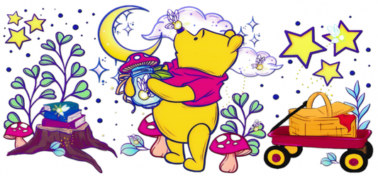 Winnie The Pooh - Starry Night