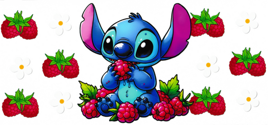 Lilo & Stitch - Stitch Eating Raspberries