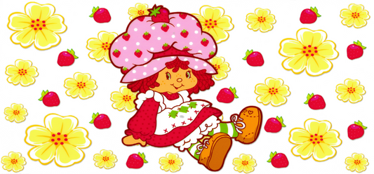 Strawberry Shortcake - Yellow Flowers