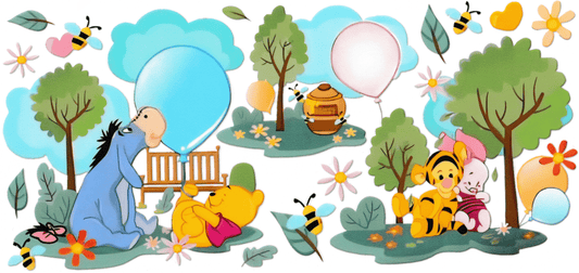 Winnie The Pooh - Friends & Balloons